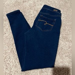 Justice size 16 mid rise Jegging